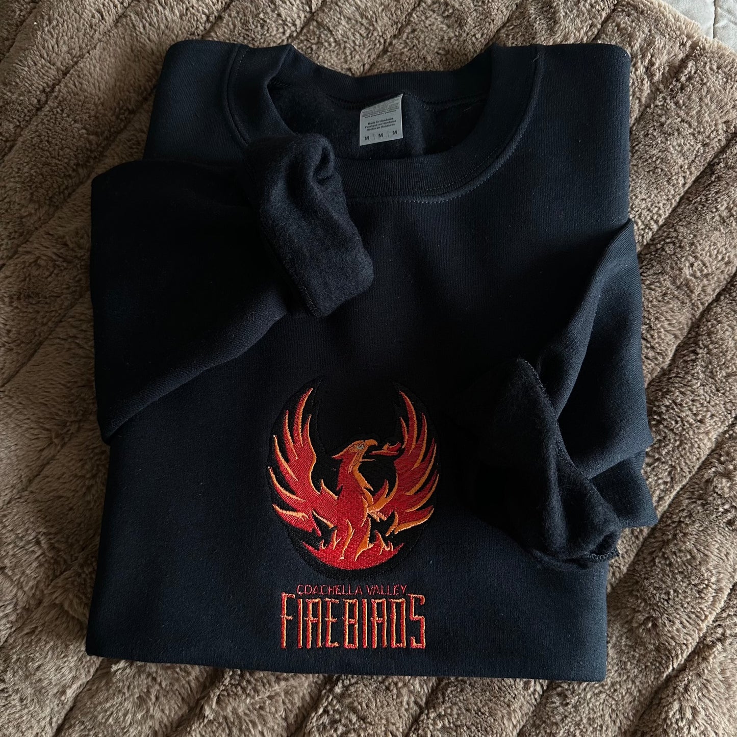 FIREBIRDS EMBROIDERED SWEATER