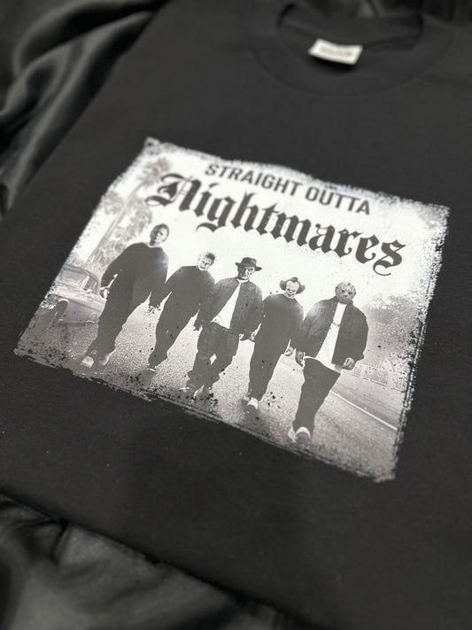 STRAIGHT OUTTA NIGHTMARES TEE