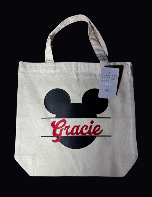 CUSTOM MOUSE TOTE BAG